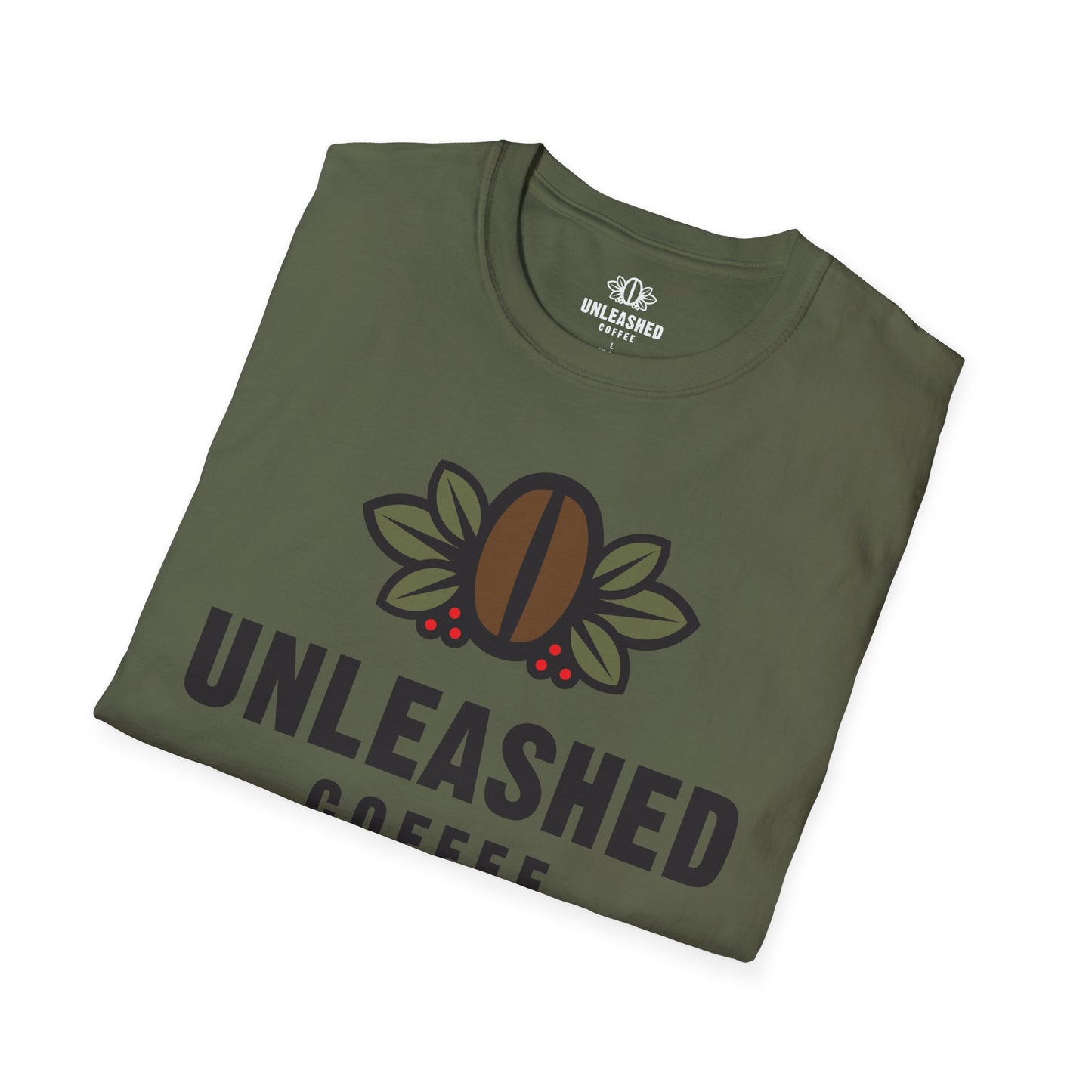 Unleashed Coffee Unisex Softstyle T-Shirt