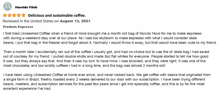 Unleashed Coffee Review