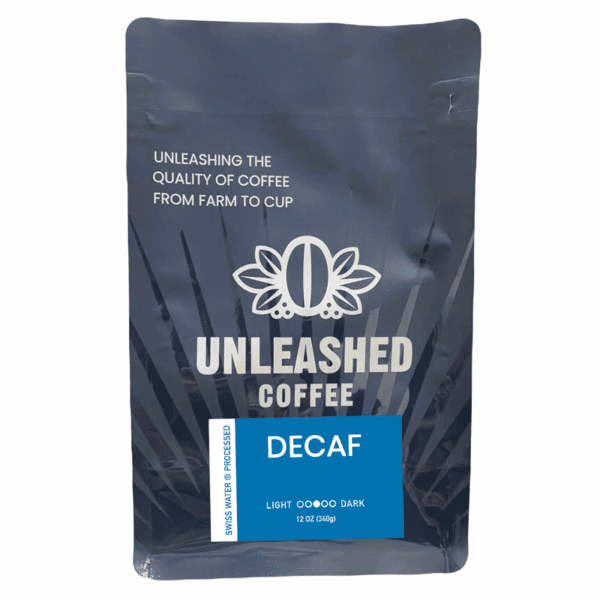 Unleashed Coffee: Decaf, Whole Bean Coffee (Bag)