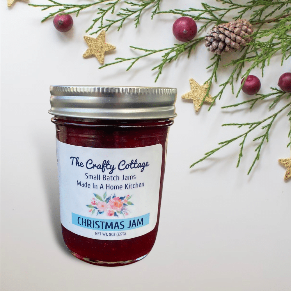 The Crafty Cottage Jam Available in the Breakfast in a Box Gift Set