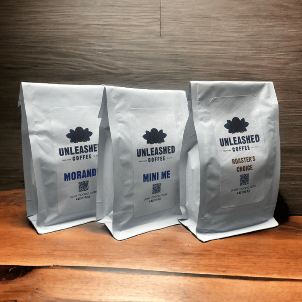 Unleashed Coffee: Premier Sampler Includes Roaster's Choice, Mini Me and Morando Coffees